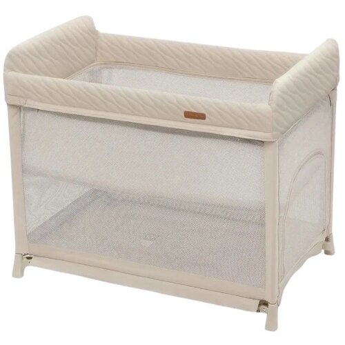 Kinderkraft prenosivi krevetac Moon Dream Beige 2 Nivoa Slike