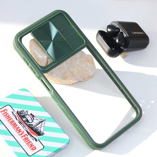 Torbica camshield za samsung A145R/A146B galaxy A14 4G/5G zelena Slike