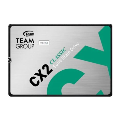 Team Group trdi disk 512GB SSD CX2 3D NAND SATA 3 2,5&amp;amp;quot; Slike