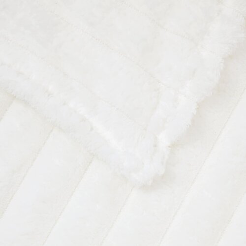  Pokrivači za bacanje 6 pcs Bijelo 150 x 130 cm Runo Slike