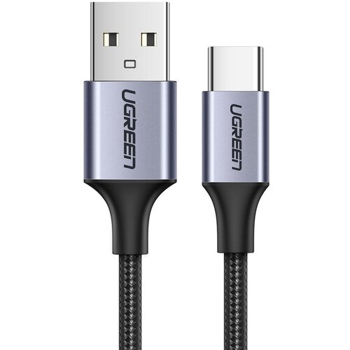 Ugreen Pleten kabel USB - USB-C Quick Charge 3.0 3A 0,5m siv, (21090775) Cene