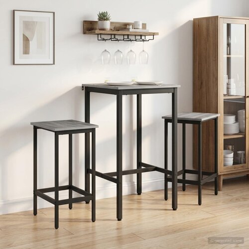  stolica 2 kom. Siva Sonoma 40 x 32 x 74 cm Cijene