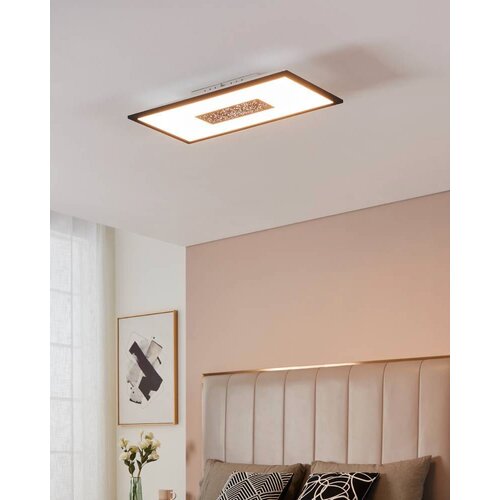 Eglo LED plafonjera Marmorata, 17 W, crna/bijela, 59,5 x 29,5 cm, 900561 Cijene