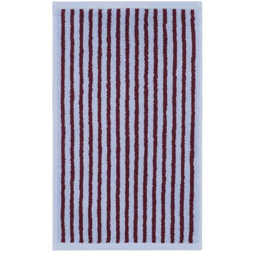 Jotex Bordo rdeče/svetlo modre bombažne brisače v kompletu 2 ks 30x50 cm Dixie &amp;ndash; Slike