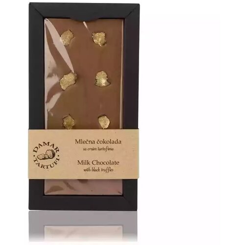 Damar_Tartufi Mlečna čokolada crni tartuf, 100 g Slike