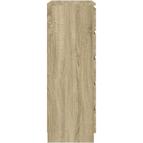 VidaXL Ladičar boja hrasta sonome 60 x 36 x 103 cm konstruirano drvo Slike