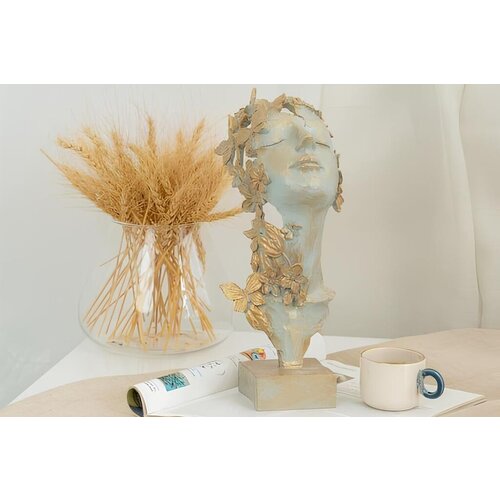 Aberto Design dekorativna figura CY0447, 12x30x12 cm, beril Cene