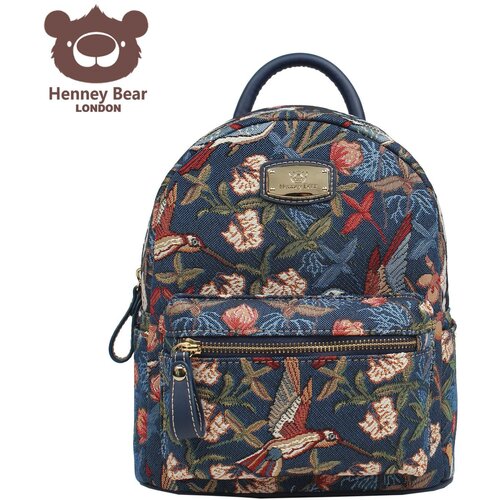 Henny Bear Ranac H-094 blue hummingbird 33x12x26 Slike