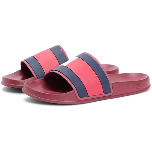 Tommy Hilfiger Nizki natikači mornarska / rdeča Slike