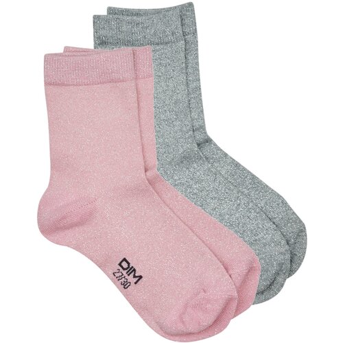 DIM COTON STYLE ALL OVER LUREX FILLE PACK X2 Multicolour Slike