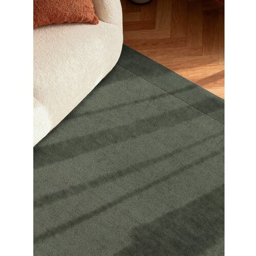 Villeroy Boch Temno zelena ročno tkana preproga iz me&amp;scaron;anice volne 120x180 cm Kari &amp;ndash; Slike