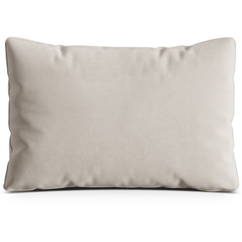 Cosmopolitan Design Bež baršunast ukrasni jastuk za sjedeću garnituru Kemi – Cijene