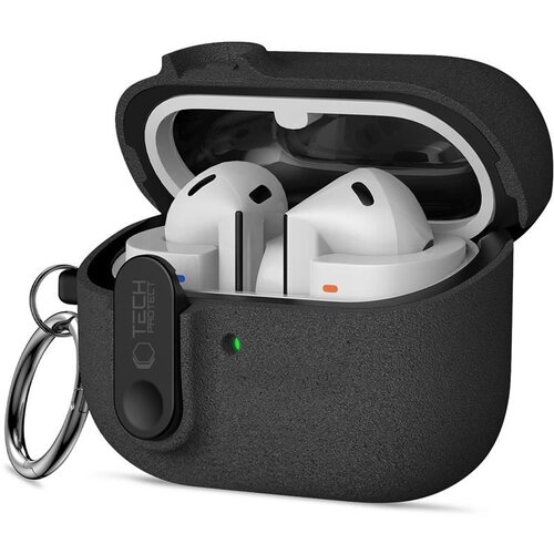 PULUZ TECH-PROTECT TANKI ZA&Scaron;ČITNI OVITEK S KAVLJIČKOM ZA SAMSUNG GALAXY BUDS 3 3 FE 3 PRO ČRNE BARVE, (5000264535) Cene