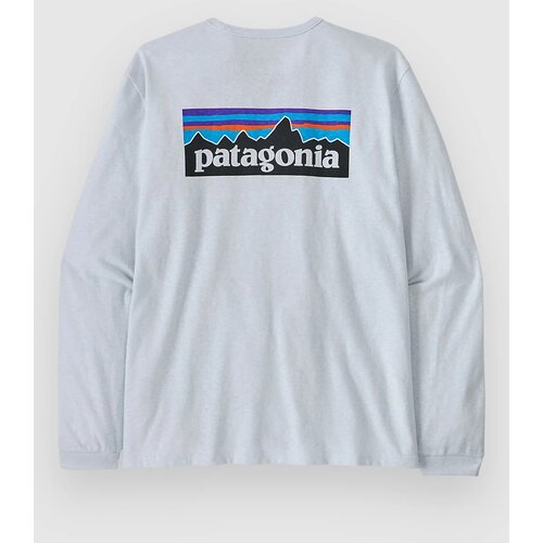 Patagonia P-6 Logo Responsibili Majica z dolgimi rokavi white Cene