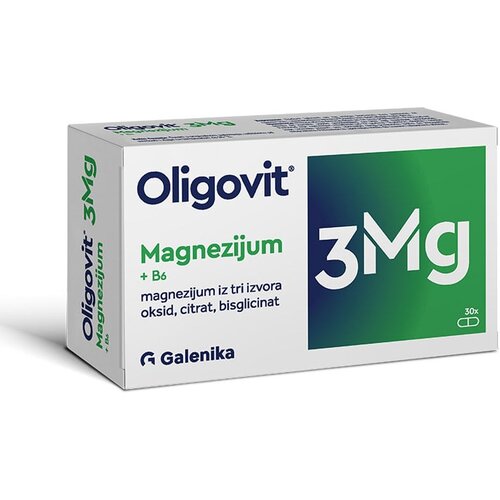 Galenika a.d. Beograd oligovit® 3 Mg, kapsule Cene
