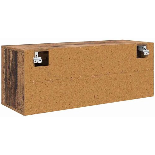 VidaXL ormar za cipele staro drvo 100 x 35 x 38 cm konstruirano drvo Slike