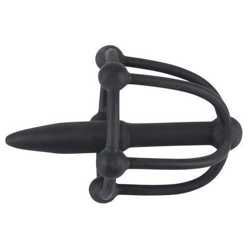 You2Toys Penis Plug with Glans Cage Black Slike