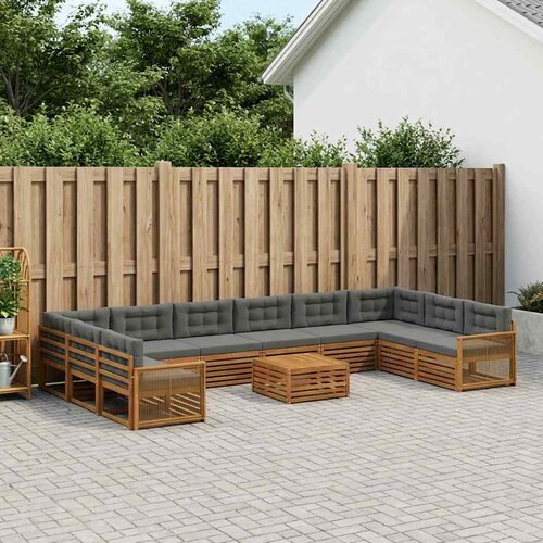  Setovi sofa 11 kom. Čvrsto drvo akacije Cene