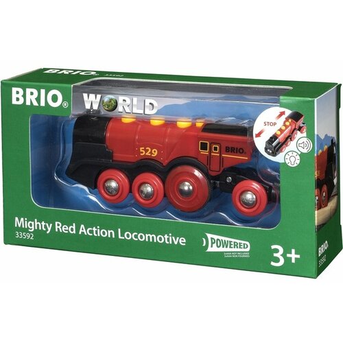 Brio crvena lokomotiva BR33592 Slike