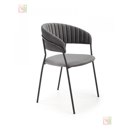 Halmar Stol K426 - siv Slike