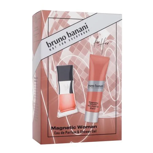 Bruno Banani Magnetic Woman Set parfemska voda 30 ml + gel za tuširanje 50 ml za ženske