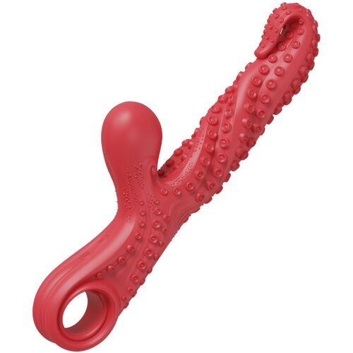Monster Fuck polip vibrator s klitoris stimulatorom (crveni) Slike