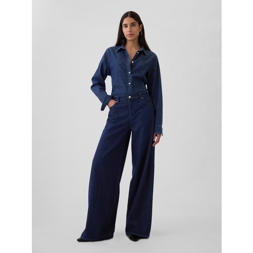 GAP Mid Rise UltraSoft Baggy Jeans - Women's Cene