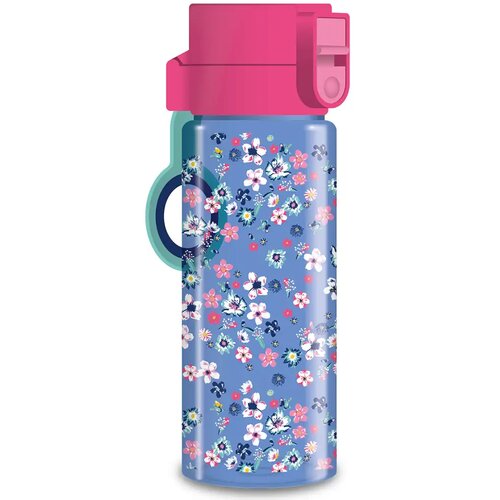 Ars Una Pearl Blossom Blue cvetlična BPA brezplačna steklenica 475ml Cene