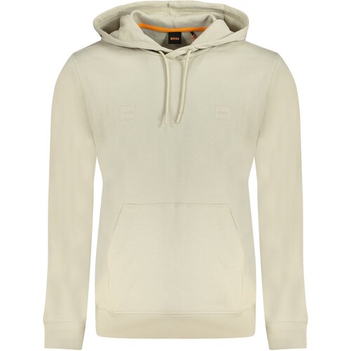 Boss HUGO SWEATSHIRT WITHOUT ZIP MEN BEIGE Slike