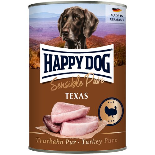 Happy Dog Varčno pakiranje Sensible Pure 24 x 400 g - Texas (čisti puran) Cene