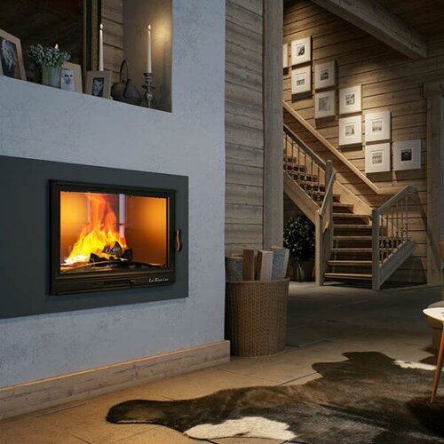  NORDFLAM LB 800 kamin na drva za centralno grijanje Slike