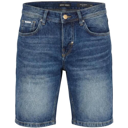 Antony Morato Kratke hlače & Bermuda ARGON SLIM FIT MMDS00076-FA700169 W02256 Modra Cene