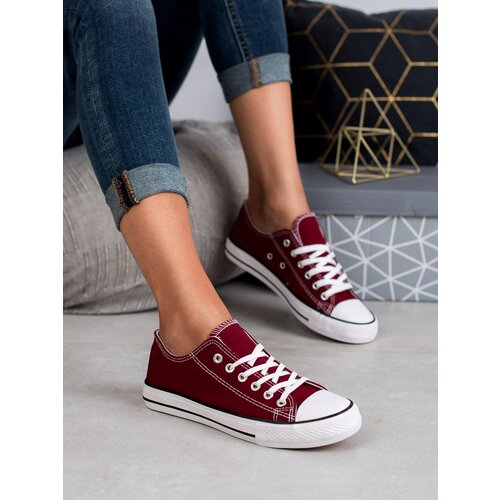SHELOVET BURGUNDY SNEAKERS Cijene