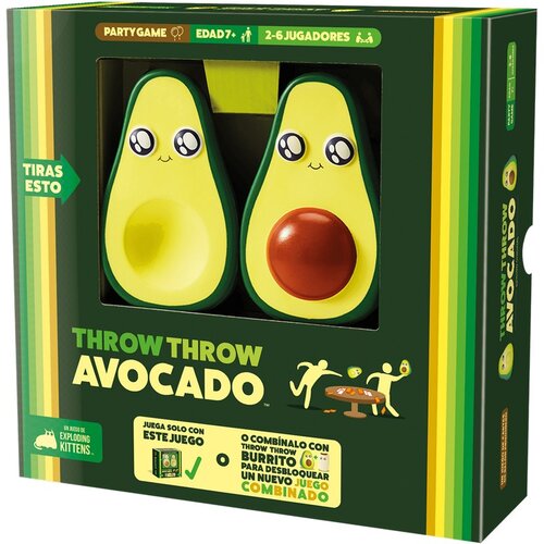Asmodee DRUŽABNA IGRA THROW THROW AVOCADO, (20871094) Slike