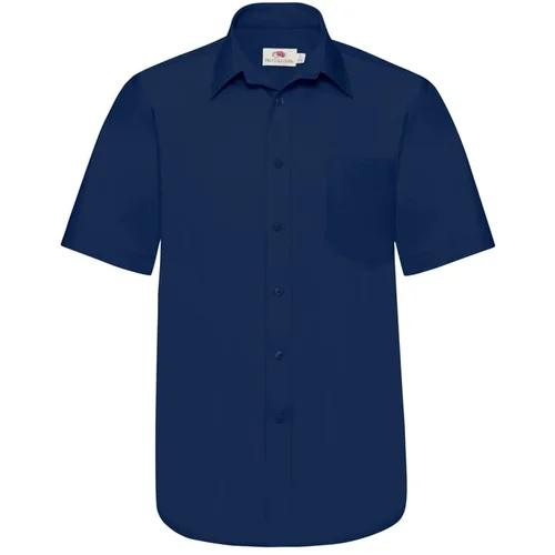 Fruit Of The Loom F14•SHORT SLEEVE POPLIN SHIRT