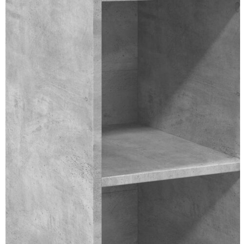  Visoka komoda siva betona 40x41x124 cm od konstruiranog drva Slike