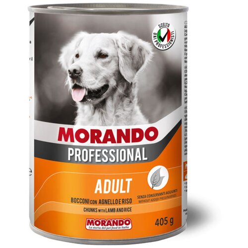 Morando hrana za pse Adult konzerva - Jagnjetina i prinač 6x405g Cene