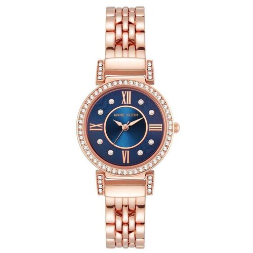 ANNE KLEIN ženski ručni sat AK/2928NVRG Crystal Metals Cene