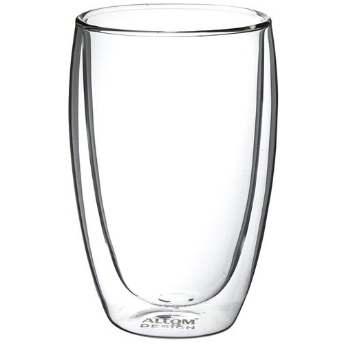 Altom design Andrea Ča&amp;scaron;e s Dvostrukim Stijenkama i Termo Dnom, 380 ml (Set od 2 Ča&amp;scaron;e) Slike