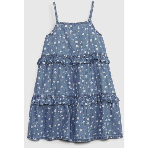 GAP Kids Denim Dress with Frills - Girls Cijene
