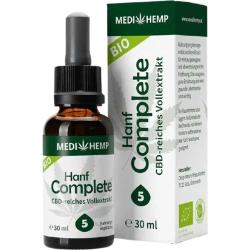 MEDIHEMP Hanf Complete 5 % Bio - 30 ml