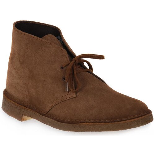 Clarks Škornji DESERT BOOT COLA Siva Cene