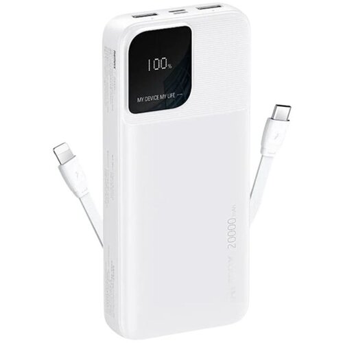 Remax power bank rellaen series RPP-658 brzo punjenje 20000mAh 2.4A/ bela Slike