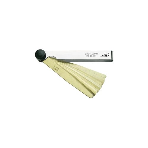 Helios Preisser Mjerni listovi 0607403 mjerno područje: 0,05 - 1,00 mm, 0,05 povećanja Cijene