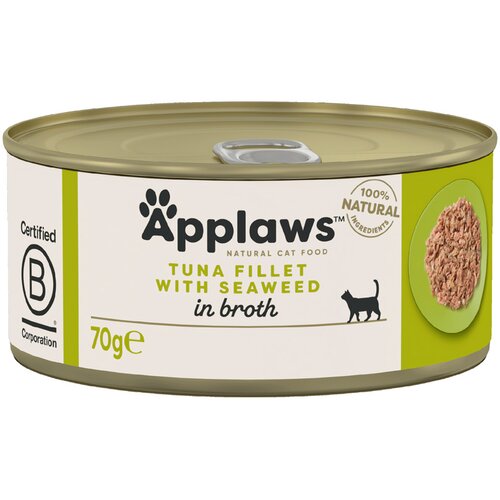  4 + 2 gratis! 6 x 70 g Applaws - u juhi: filet tune i morske alge Slike