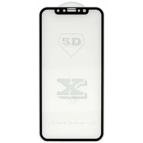 Mobiline zaščitno kaljeno steklo 5D full glue za apple iphone 11 pro / iphone x / iphone xs (5.8") - črno