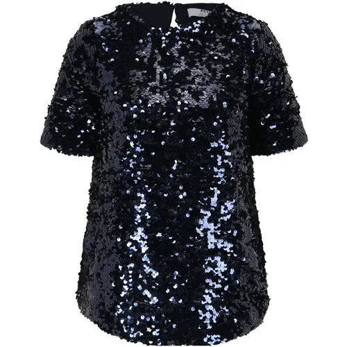 Dorothy Perkins Petite Bluza mornarsko plava