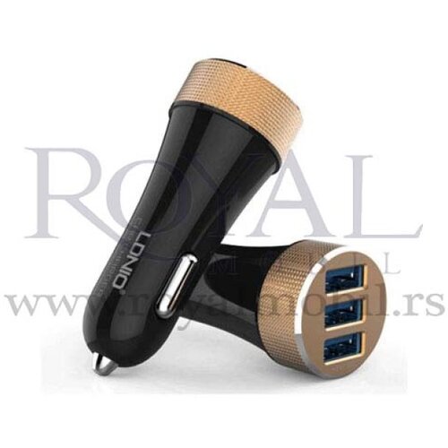 Ldnio auto punjač DL-C50 3xUSB 5V5.1A za micro usb crni Slike