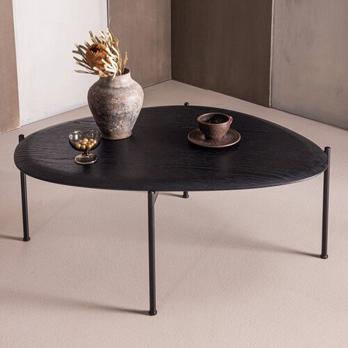 WOOOD Crni stolić za kavu 67x92 cm Kota &amp;ndash; Slike