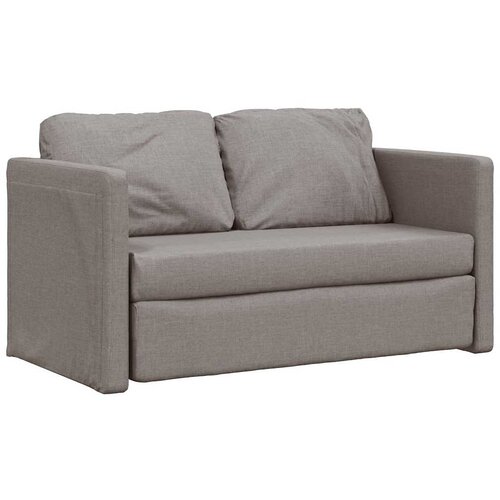  Podni kauč na razvlačenje 2-u-1 smeđesivi 112x174x55 cm bar&amp;scaron;un Slike